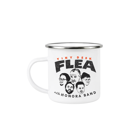Flea x NPR Enamel Mug