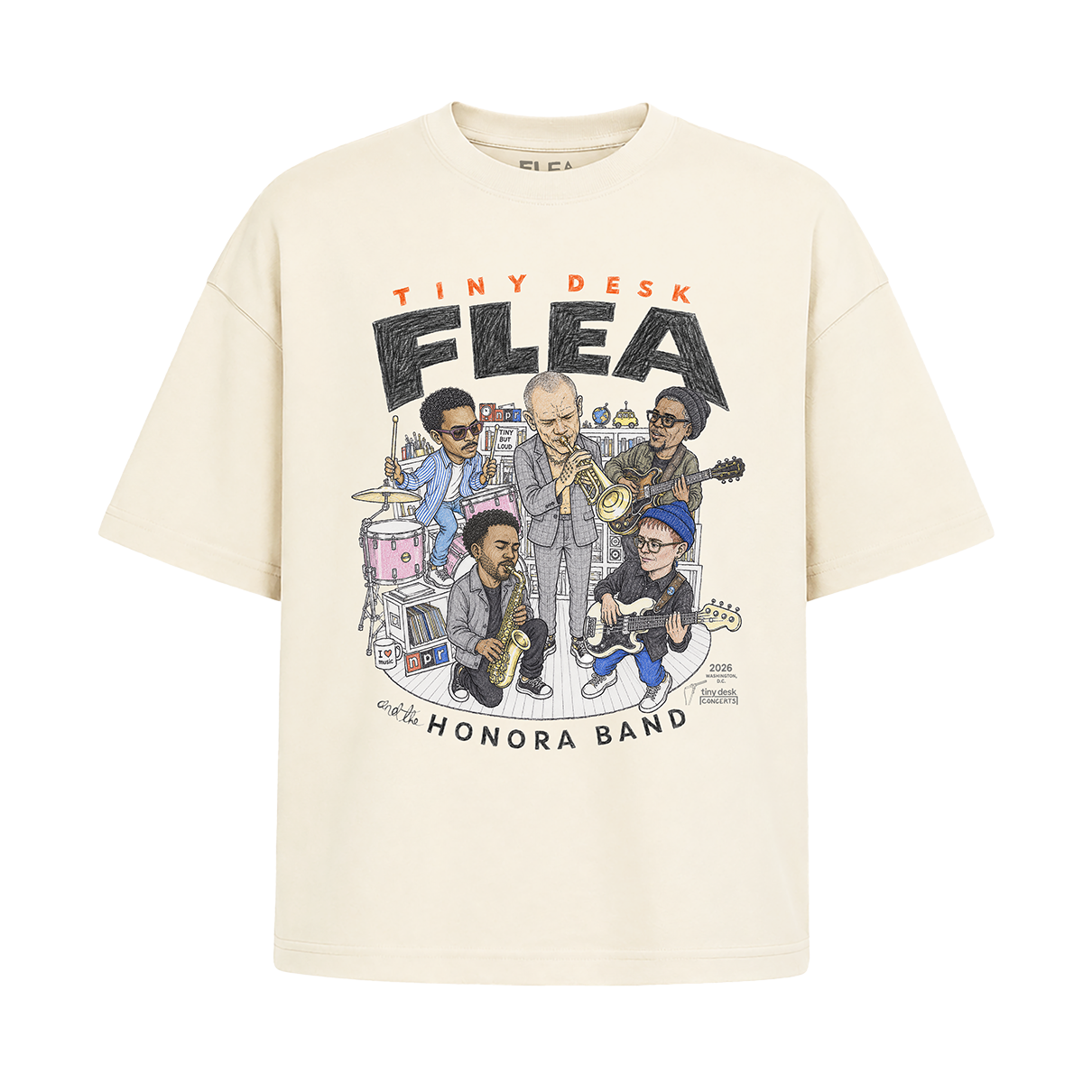 Flea x NPR Tee